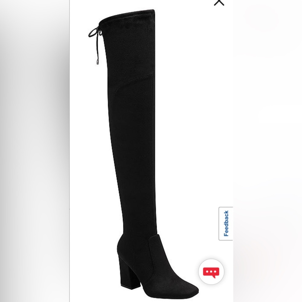Unisa Womens Unquesiay Block Heel Over the Knee Boots - Size 8.5